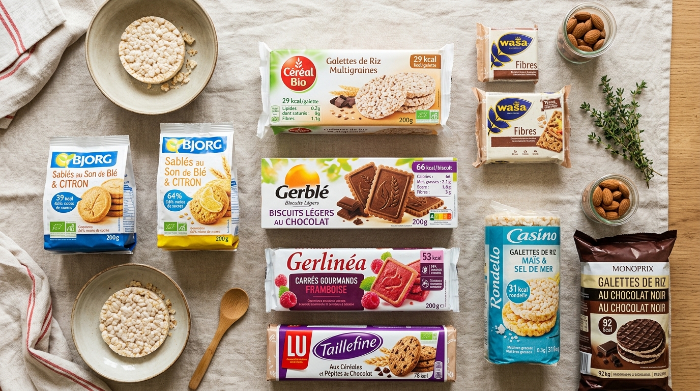 découvrez notre top 10 des gâteaux industriels les moins caloriques en 2026, avec un tableau détaillant les calories par portion pour vous aider à faire des choix gourmands et équilibrés.