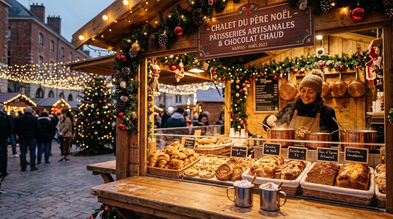 découvrez le marché de noël de nantes 2026 : dates, plan détaillé et les 5 chalets incontournables à ne pas manquer pour une expérience festive magique.