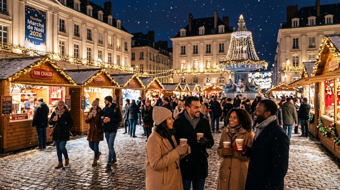 découvrez le marché de noël de nantes 2026 : dates, plan détaillé et les 5 chalets incontournables à ne pas manquer pour une ambiance festive et magique.