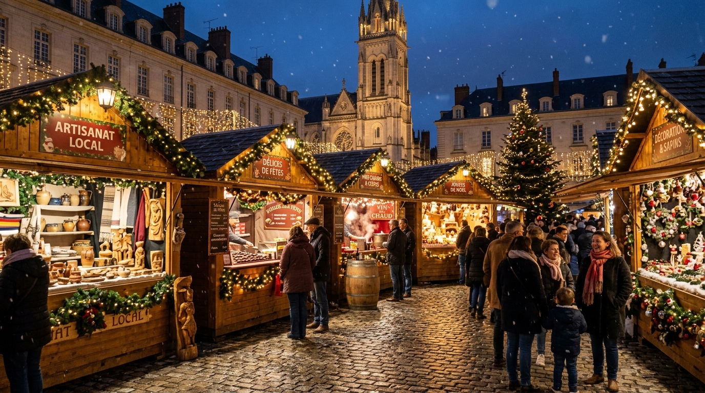 découvrez le marché de noël de nantes 2026 : dates, plan détaillé et les 5 chalets incontournables à ne pas manquer pour une fête magique et gourmande.
