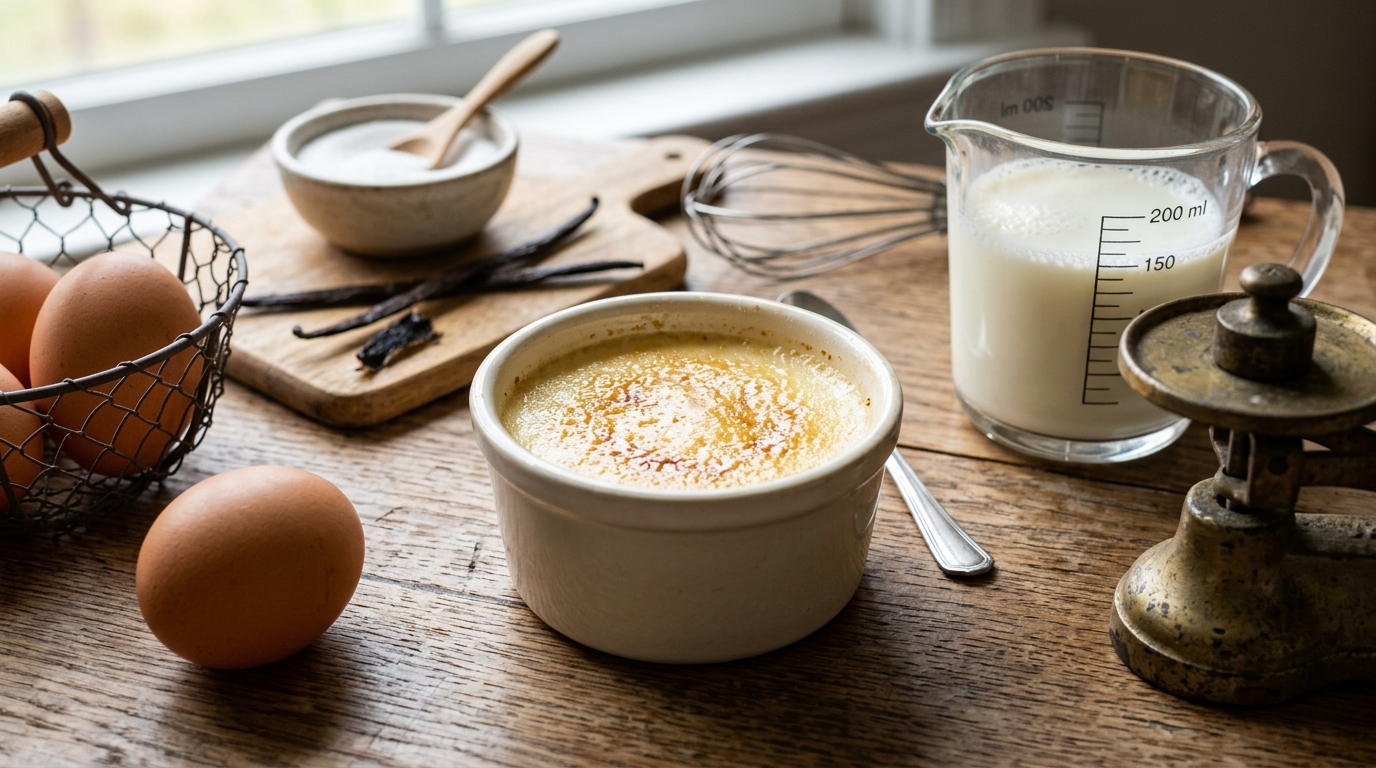 découvrez la recette des œufs au lait avec le ratio lait/œufs idéal pour obtenir une texture parfaite, ni liquide ni caoutchouteuse, pour un dessert onctueux et réussi à chaque fois.