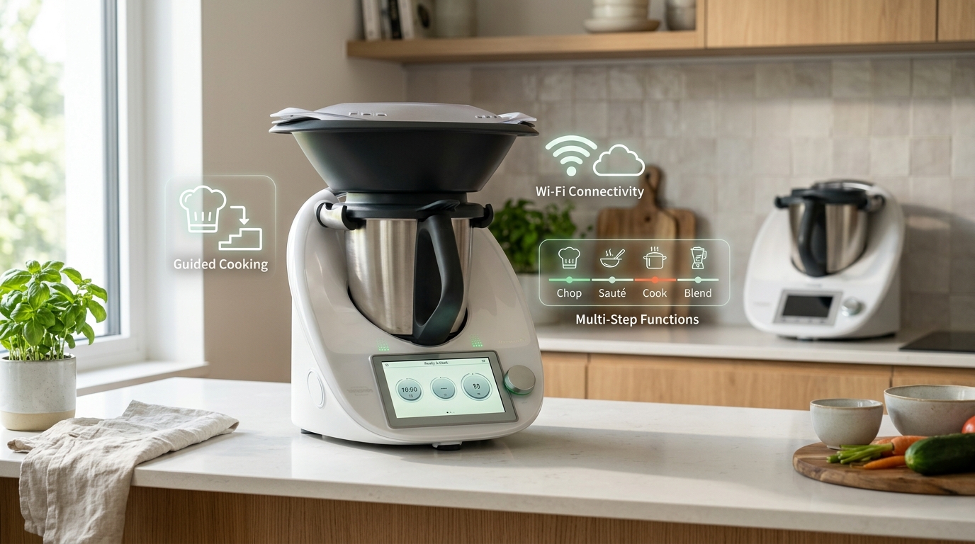 découvrez tout sur le tm7 thermomix : date de sortie, prix, nouvelles fonctions innovantes et un comparatif complet avec le tm6 pour choisir le meilleur appareil.